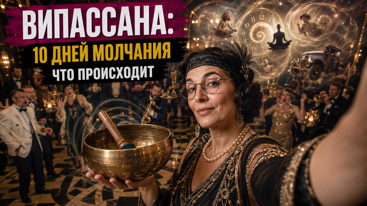 Випассана: 10 дней молчания — что реально происходит с психикой и почему некоторые уходят с курса