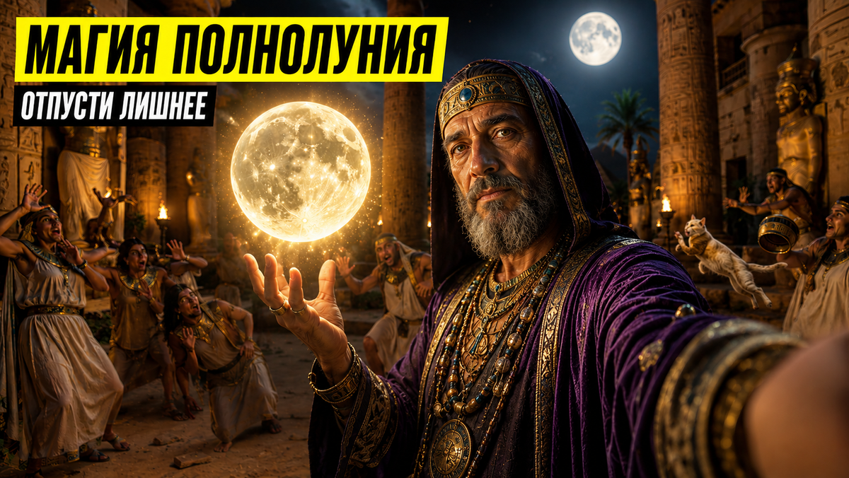 Магия полнолуния: как отпустить лишнее и почувствовать себя чище уже к утру