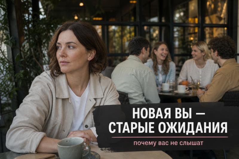 Вы изменились, а близкие всё ещё обращаются с вами по-старому: откуда берётся непонимание